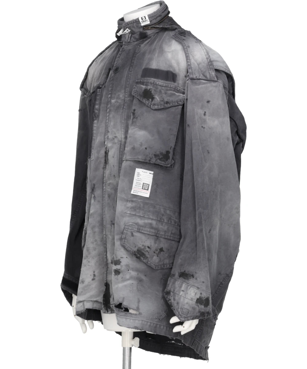 DISTRESSED M-65 JACKET