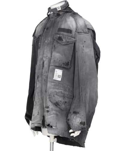 DISTRESSED M-65 JACKET