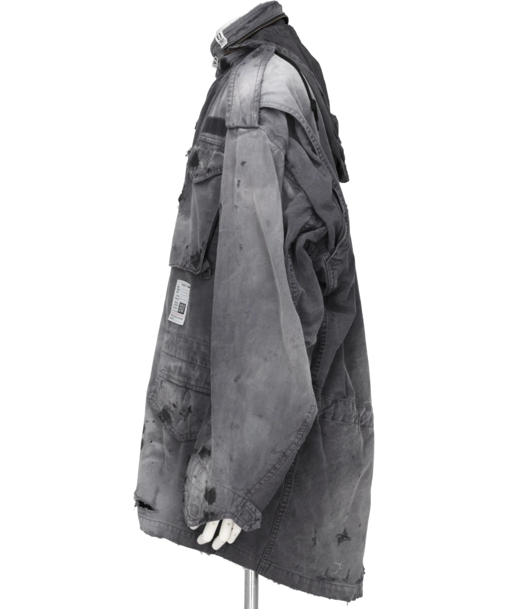 DISTRESSED M-65 JACKET