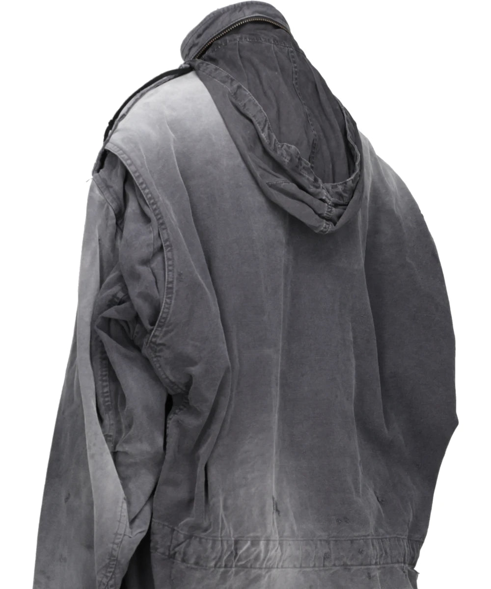 DISTRESSED M-65 JACKET