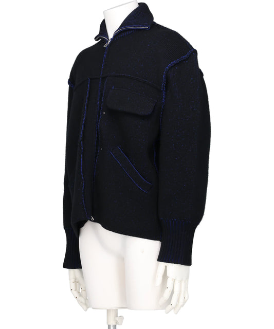 KNIT 11MJZ JACKET