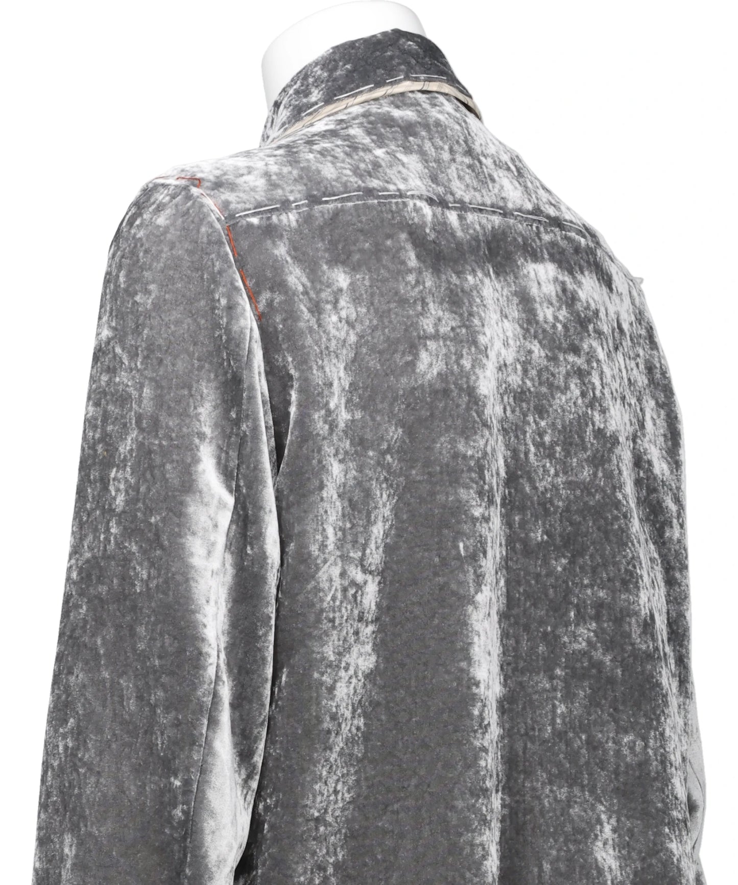 UNEVEN VELVET JACKET