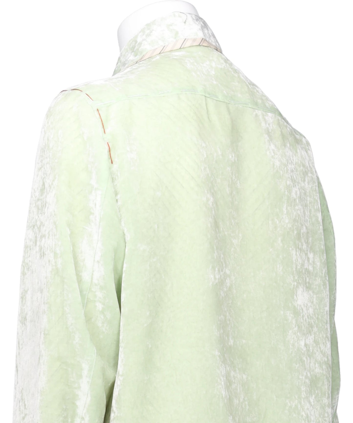 UNEVEN VELVET JACKET