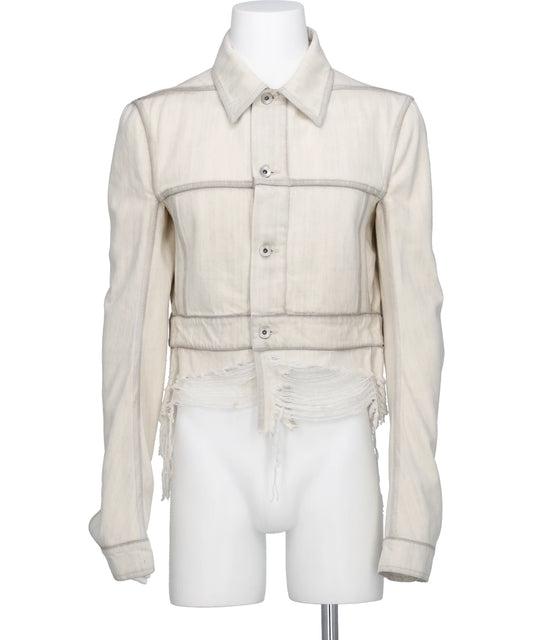 Rick Owens(リックオウエンス) 2026SS CROPPED WORKER RR01F2703DMWSH