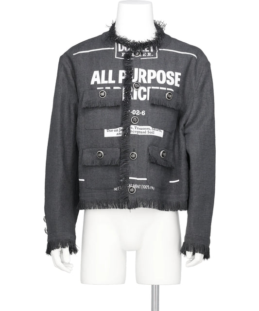 SANDBAG TWEED JACKET