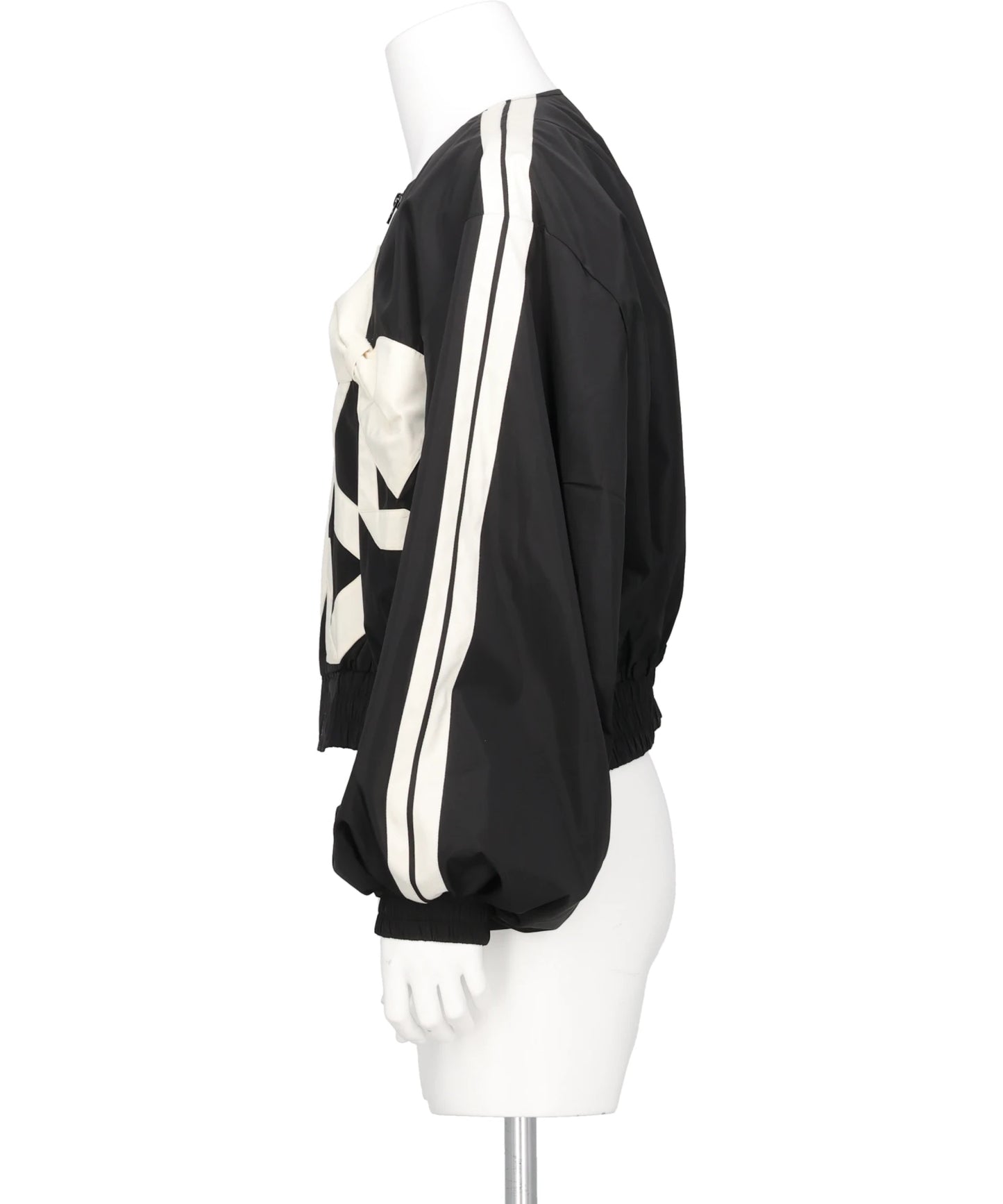 RIBBON DETAIL BOMBER JACKET