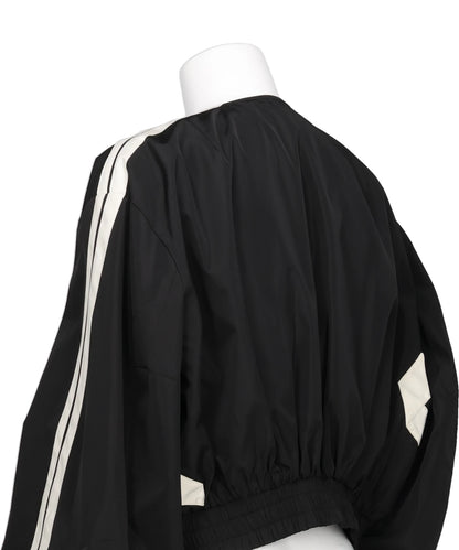 RIBBON DETAIL BOMBER JACKET