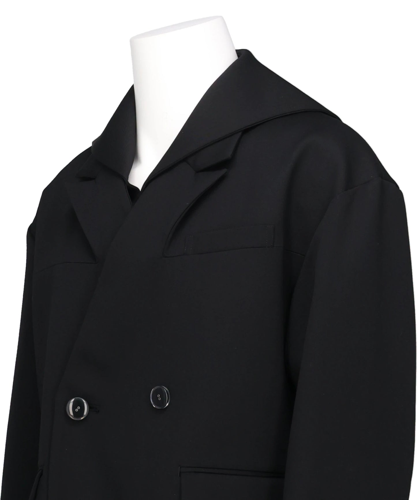 FADE LAPEL DOUBLE JACKET+DETACHEDBONE SAILOR