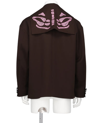 FADE LAPEL DOUBLE JACKET+DETACHEDBONE SAILOR