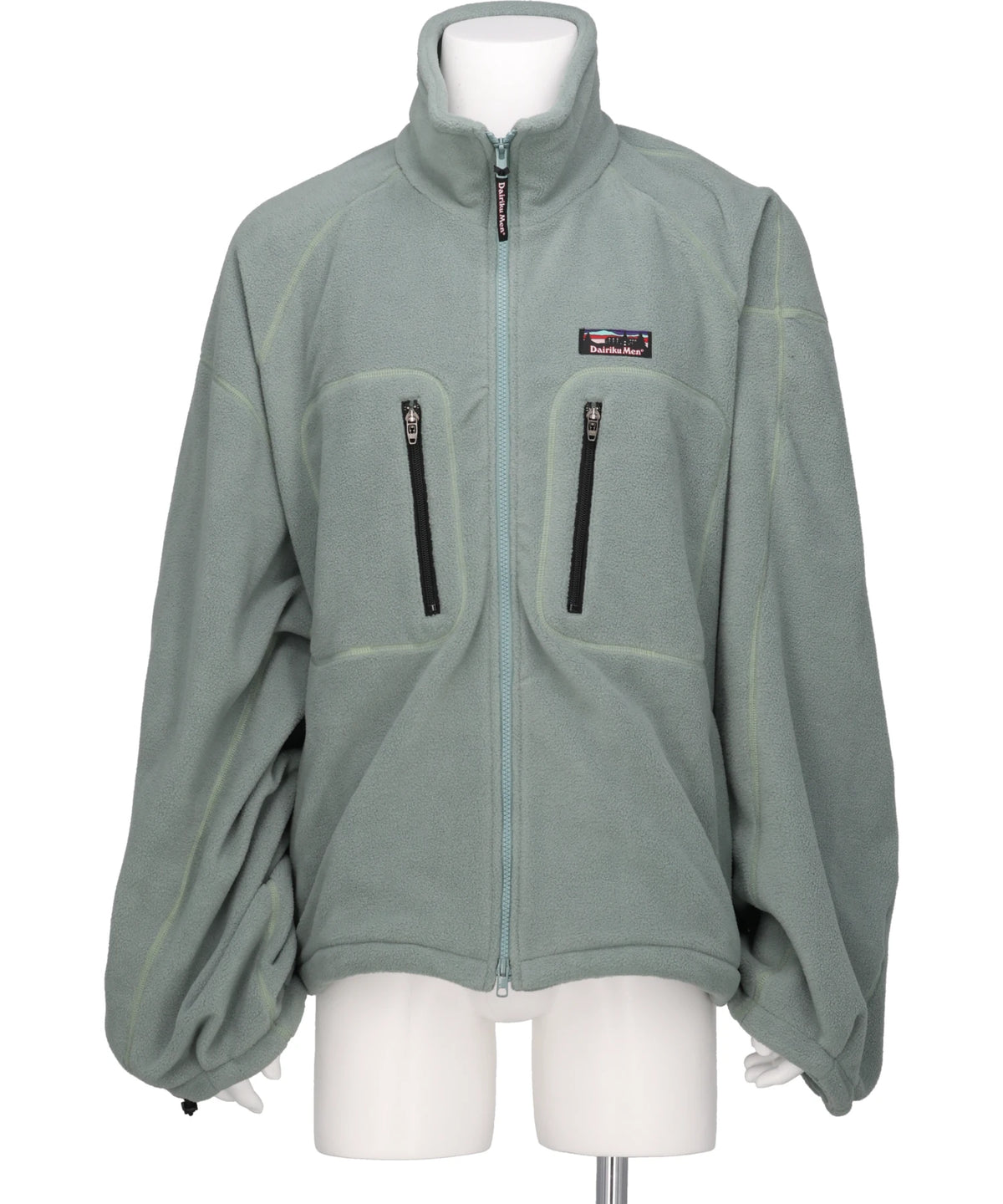 DAIRIKU(ダイリク) 2026AW "BIG SLEEVE" ZIP UP FLEECE JACKET DA-26AW-J11