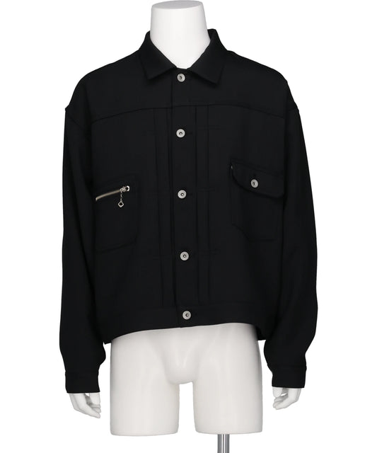 DAIRIKU(ダイリク) 2026AW 2PKT POLYESTER JACKET DA-R-PJ1