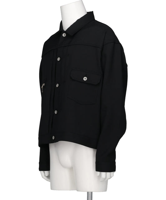 2PKT POLYESTER JACKET