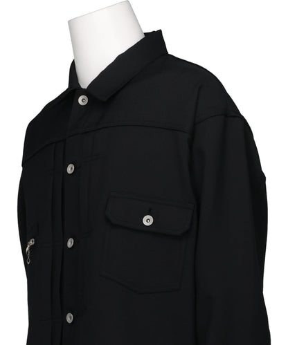 2-POCKET POLYESTER JACKET