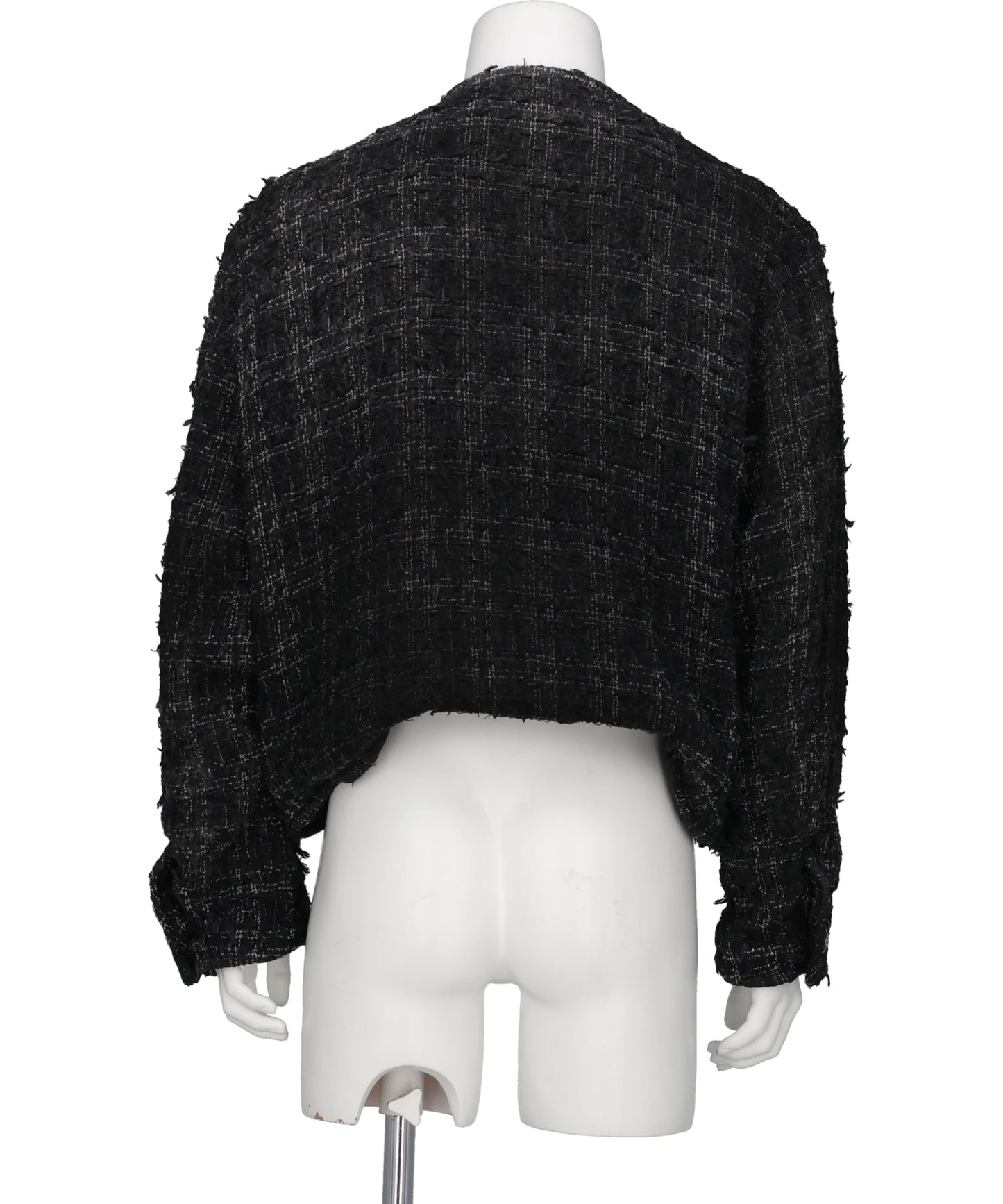 SMOG AIR STAINED TWEED JACKET