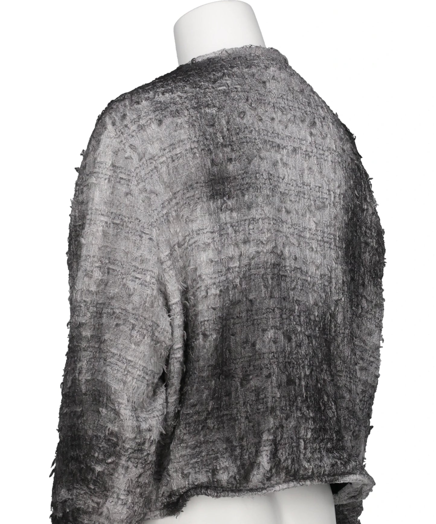 SMOG AIR STAINED TWEED JACKET