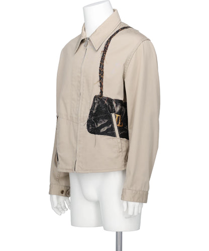 TROMPE L’OEIL EMBROIDERY DRIZZLER JACKET