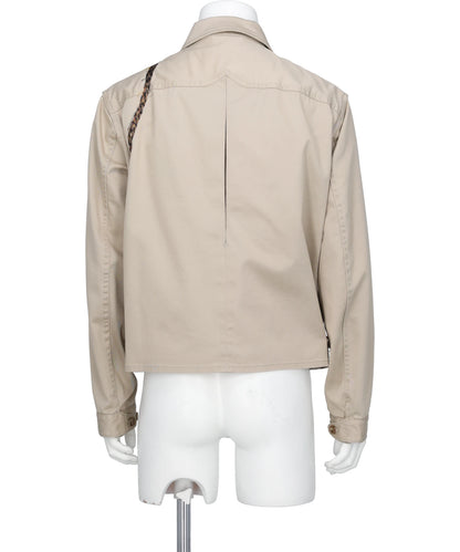 TROMPE L’OEIL EMBROIDERY DRIZZLER JACKET