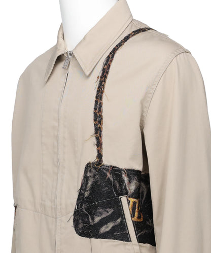 TROMPE L’OEIL EMBROIDERY DRIZZLER JACKET