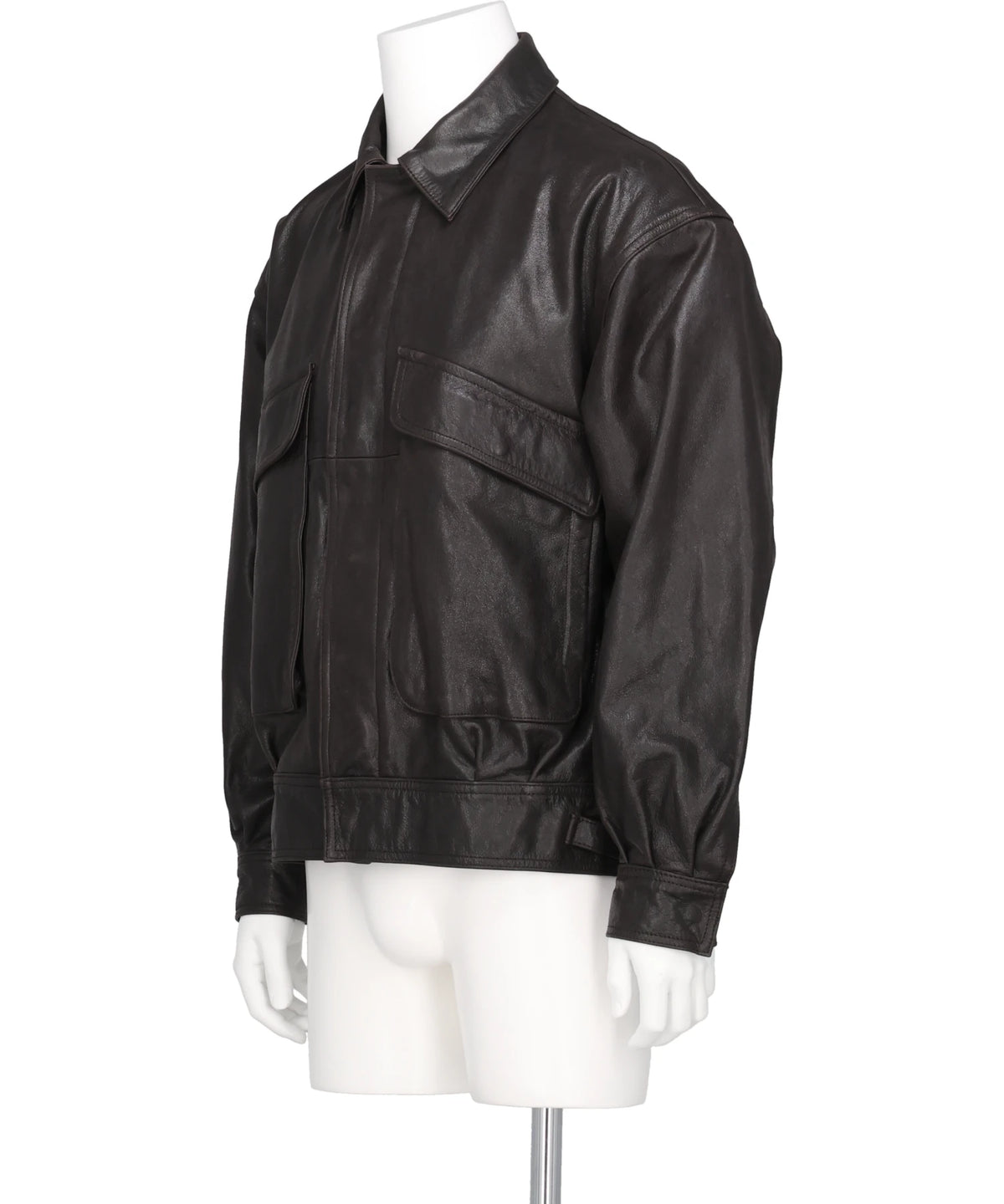 LEATHER FLIGHT JACKET