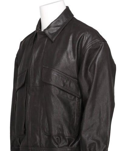LEATHER FLIGHT JACKET