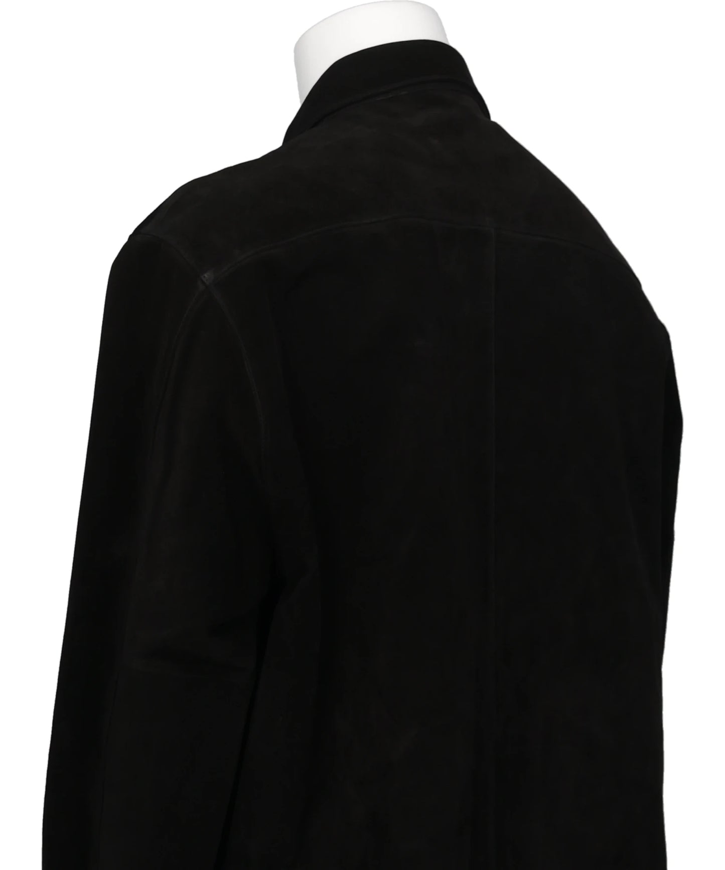 PIG SUEDE SHIRT JACKET
