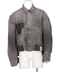 Maison MIHARA YASUHIRO(メゾンミハラヤスヒロ) 2026AW BOTTOM FOLDED CHORE JK A17BL026