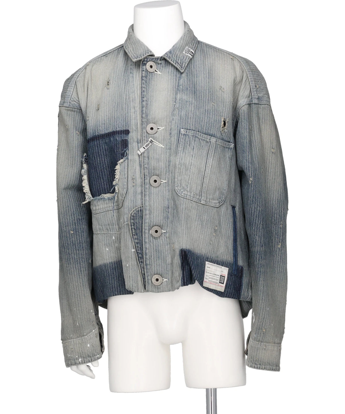 Maison MIHARA YASUHIRO(メゾンミハラヤスヒロ) 2026AW BOTTOM FOLDED CHORE JK A17BL026