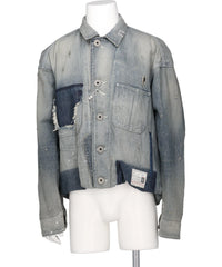 Maison MIHARA YASUHIRO(メゾンミハラヤスヒロ) 2026AW BOTTOM FOLDED CHORE JK A17BL026
