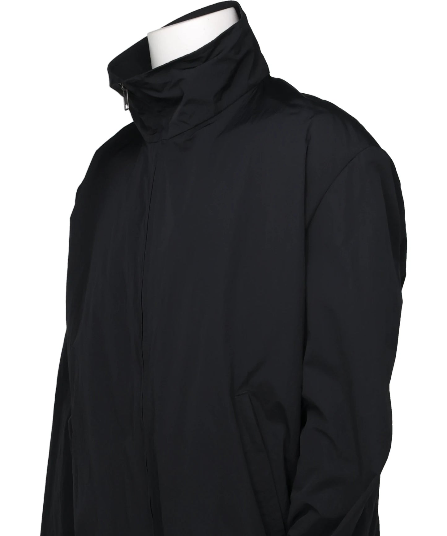 COCOON-SHAPED NYLON JACKET