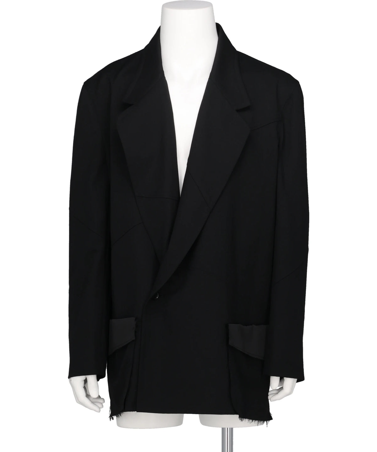 sulvam サルバム 変形レイヤードウールポンチョ sulvam(サルバム) 2026AW GABARDINE SWITCHING JKT MY-J02-100