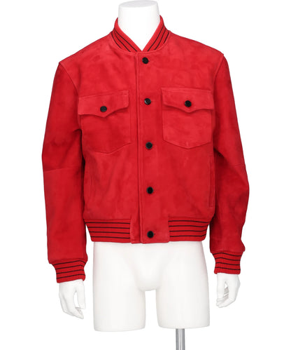 ERNEST W.BAKER(アーネスト・W・ベイカー) 2026AW SUEDE VARSITY JACKET JA97L-MU02