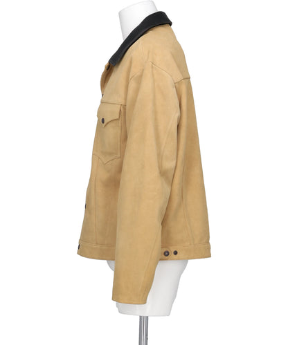 SUEDE TRUCKER JACKET