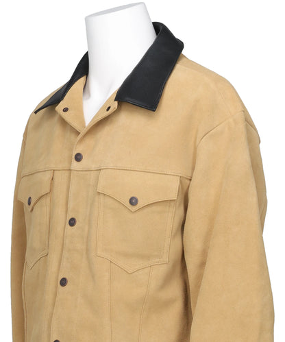 SUEDE TRUCKER JACKET