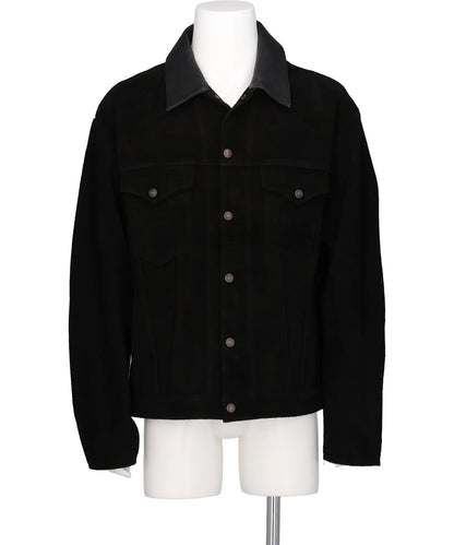SUEDE TRUCKER JACKET