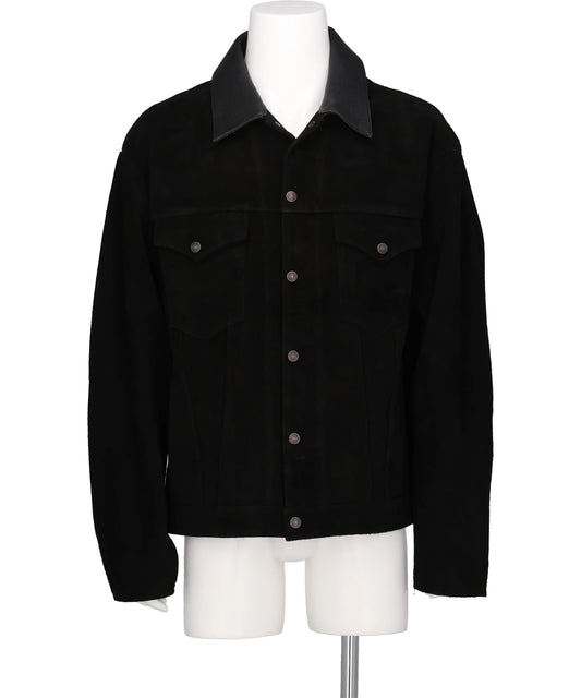 SUEDE TRUCKER JACKET