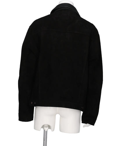 SUEDE TRUCKER JACKET