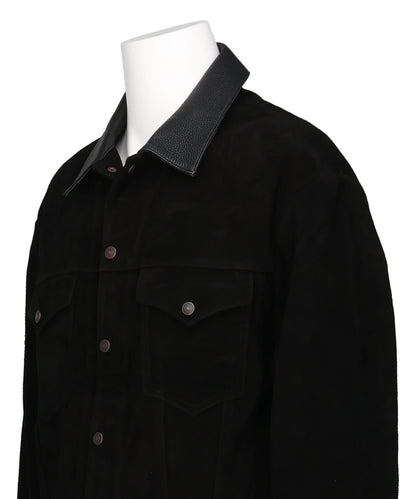 SUEDE TRUCKER JACKET