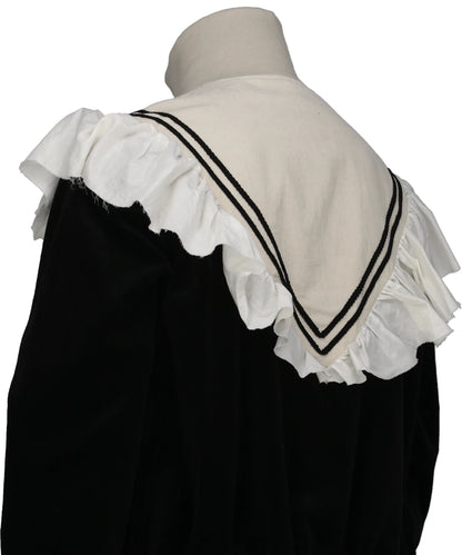 FRILL CORDUROY TRACK JACKET