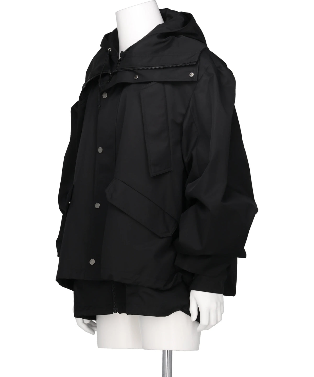 HOODED TRACK JACKET