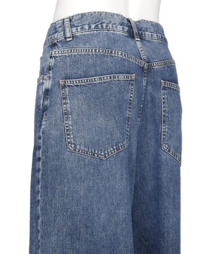 WASHED DENIM SUPER WIDE PANTS(LONG LENGTH)