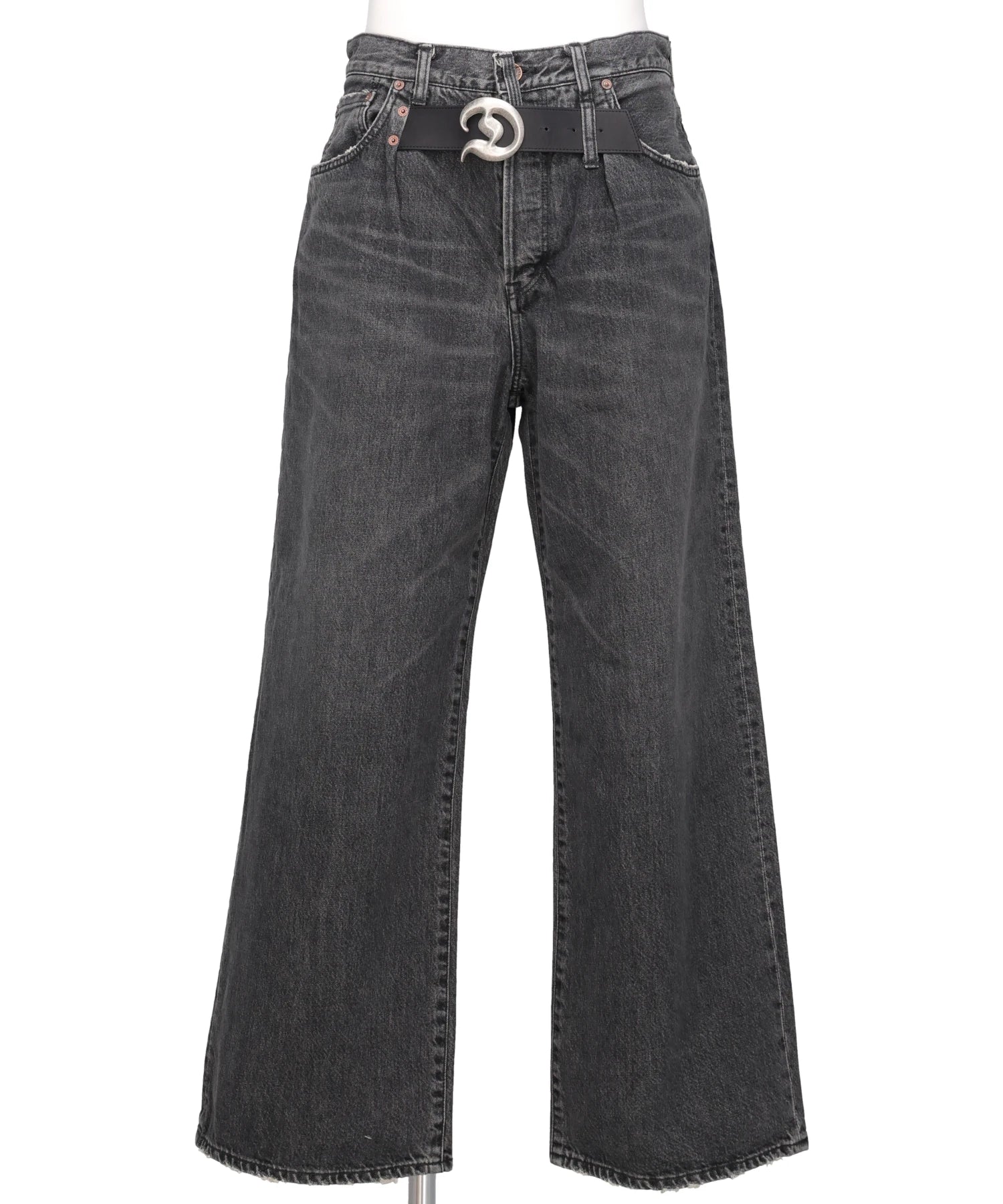 DAIRIKU(ダイリク) "D"BUCKLE SUPER WIDE DENIM PANTS