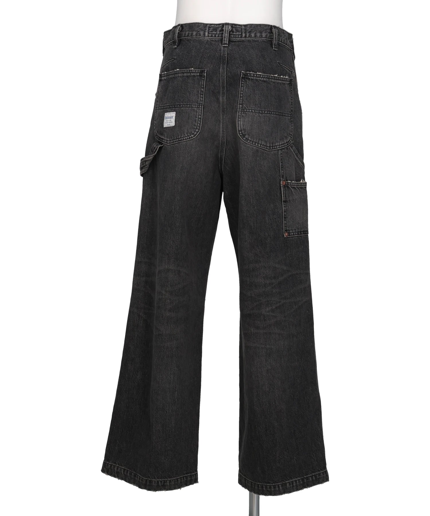 DAIRIKU(ダイリク) VINTAGE WASHED PAINTER DENIM WIDE PANTS DAIRIKU(ダイリク) VINTAGE WASHED PAINTER DENIM WIDE PANTS