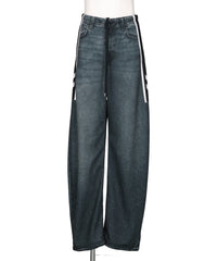 HUMMEL 00(ヒュンメルオー)TRANSCRIPTION DENIM SWEAT TROUSER