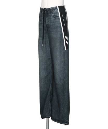 TRANSCRIPTION DENIM SWEAT TROUSER
