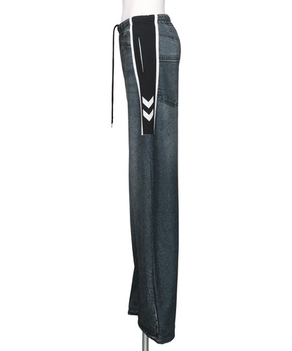 TRANSCRIPTION DENIM SWEAT TROUSER