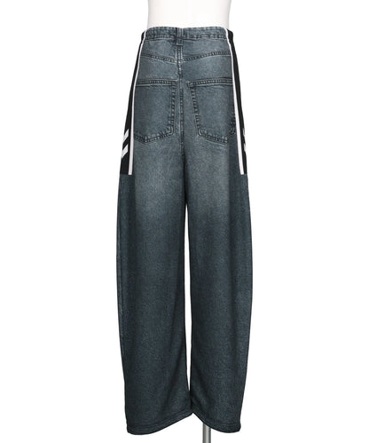TRANSCRIPTION DENIM SWEAT TROUSER