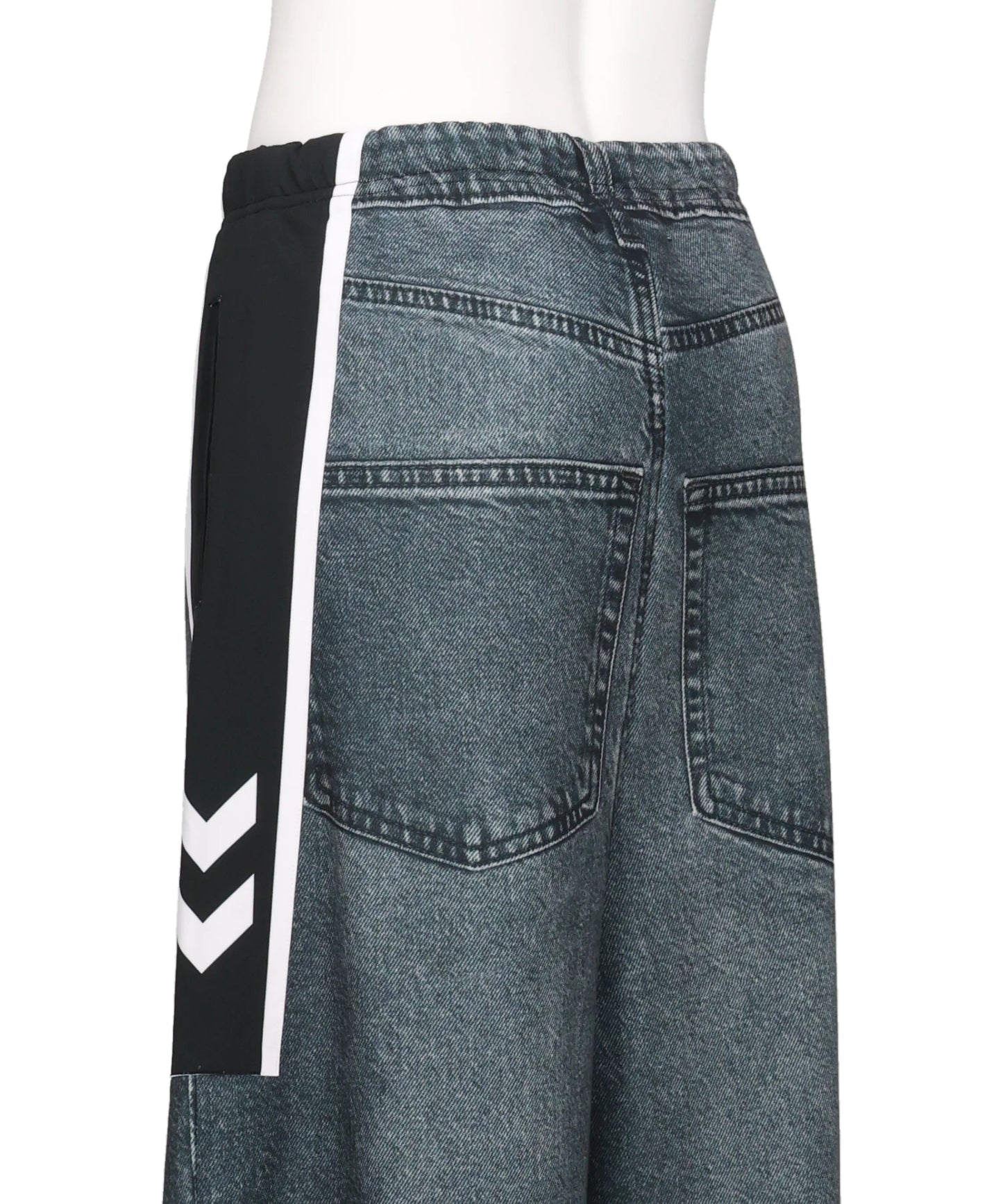 TRANSCRIPTION DENIM SWEAT TROUSER