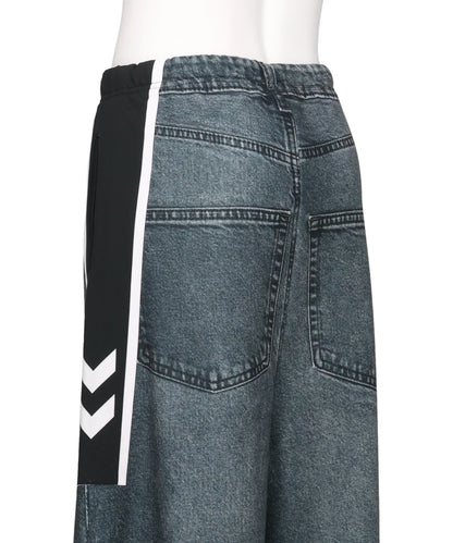 TRANSCRIPTION DENIM SWEAT TROUSER
