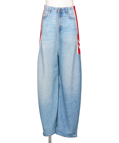 TRANSCRIPTION DENIM SWEAT TROUSER