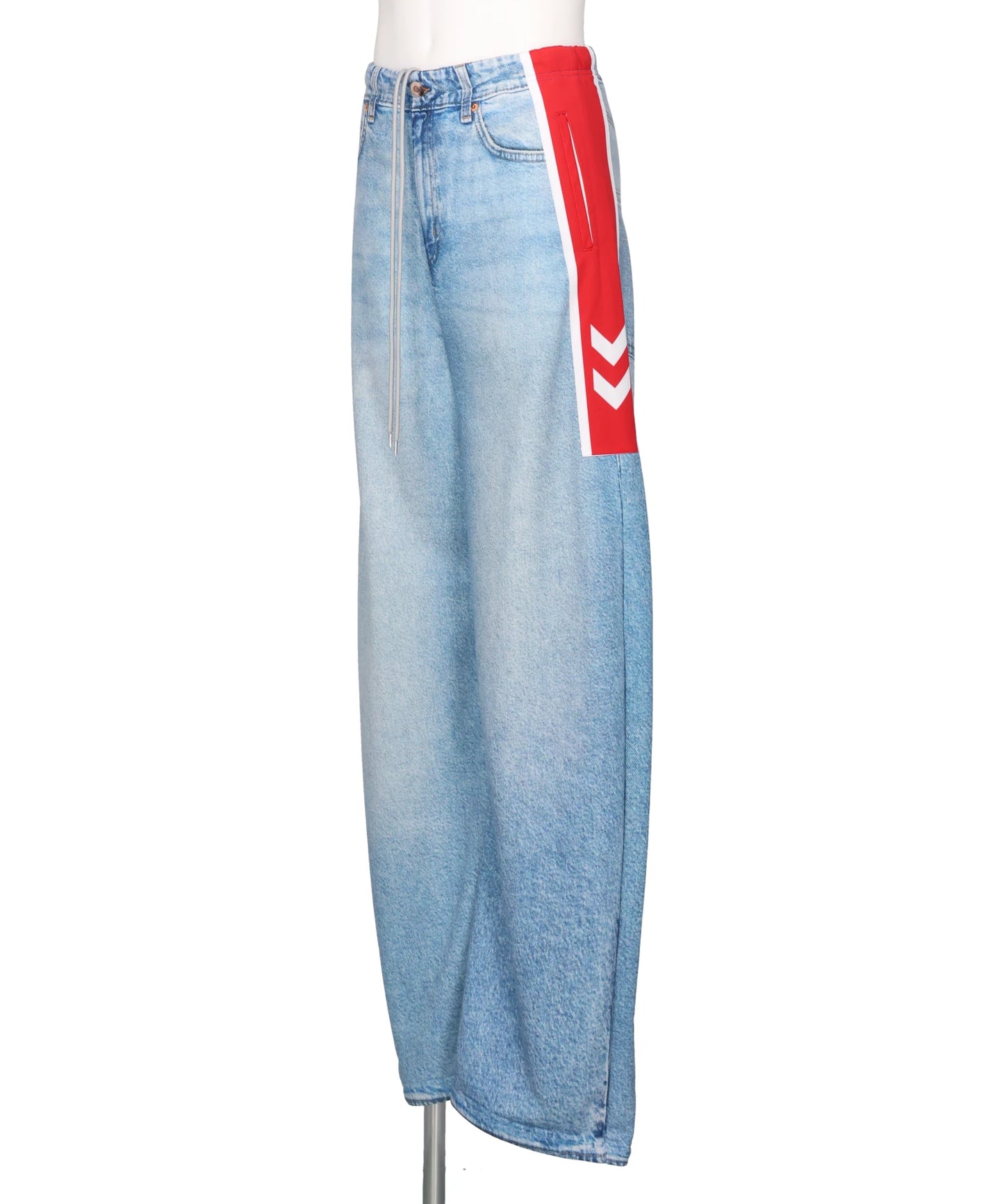 TRANSCRIPTION DENIM SWEAT TROUSER